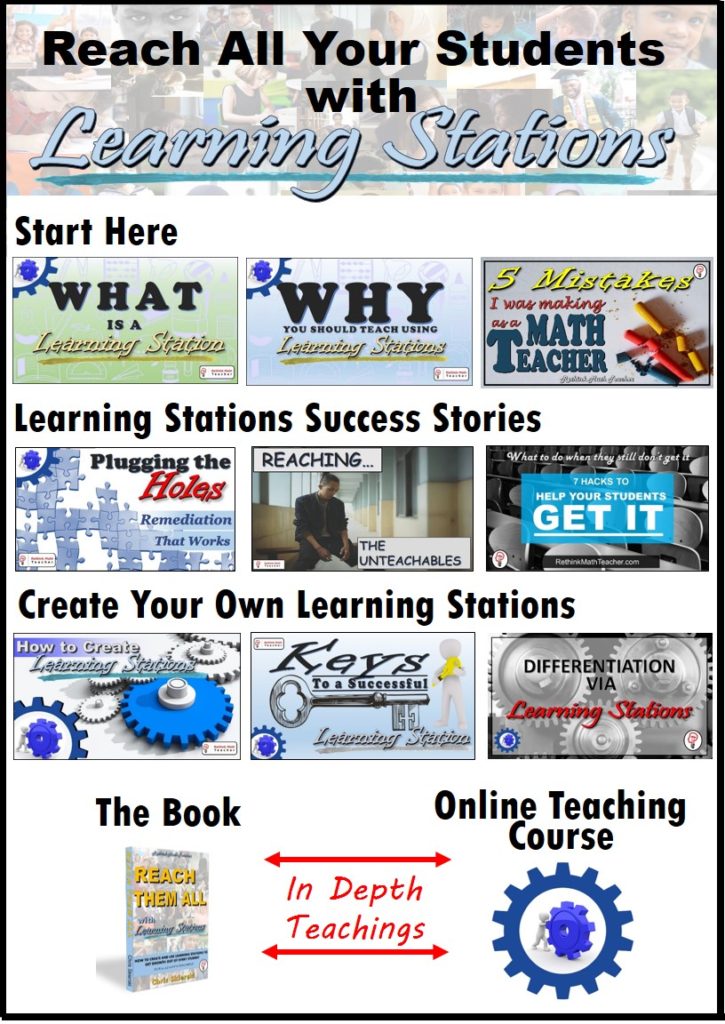 Learning Stations Cheat Sheet