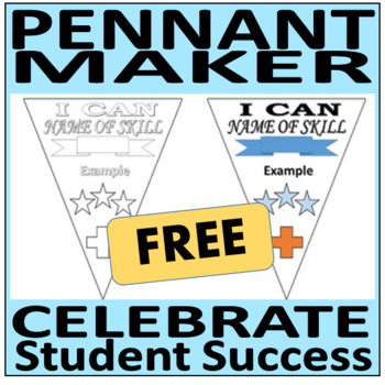 free pennant maker to celebrate student success