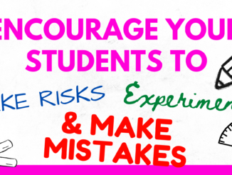 students should make mistakes