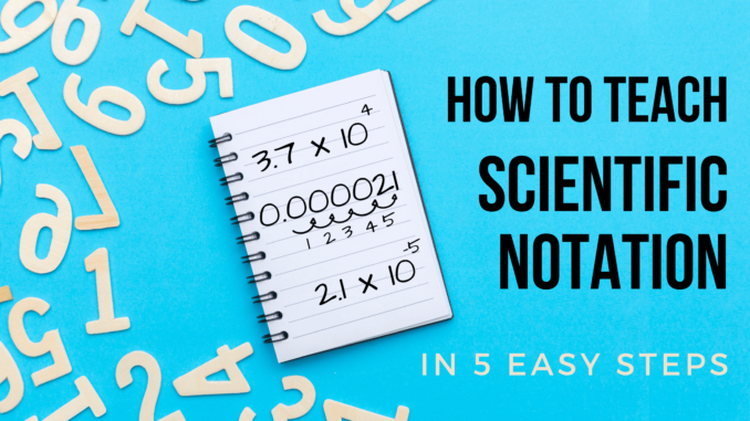 essay on scientific notation